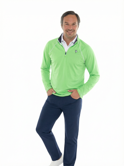 New Harbor Quarter Zip Effortless Comfort White Water Life