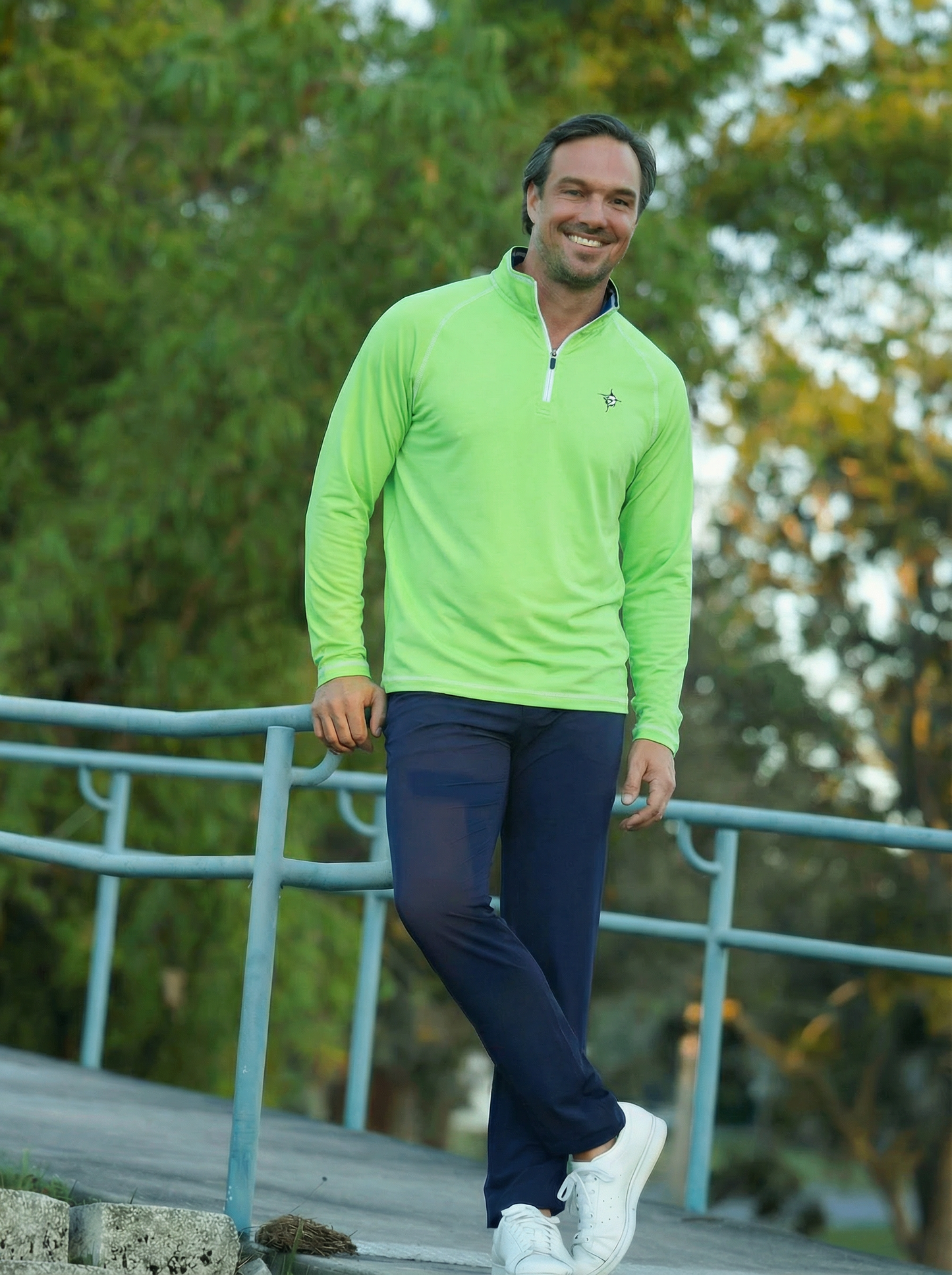 New Harbor Quarter Zip Effortless Comfort White Water Life