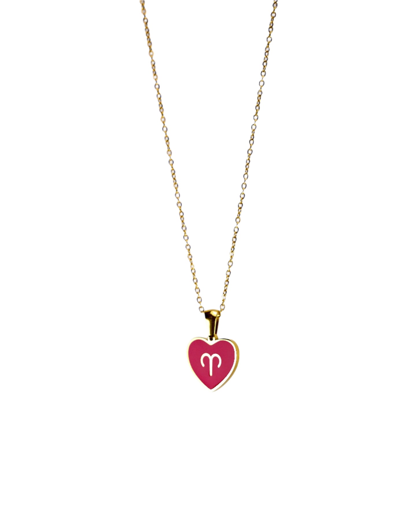 Zodiac Heart Pendant Necklace LUNAR VINES