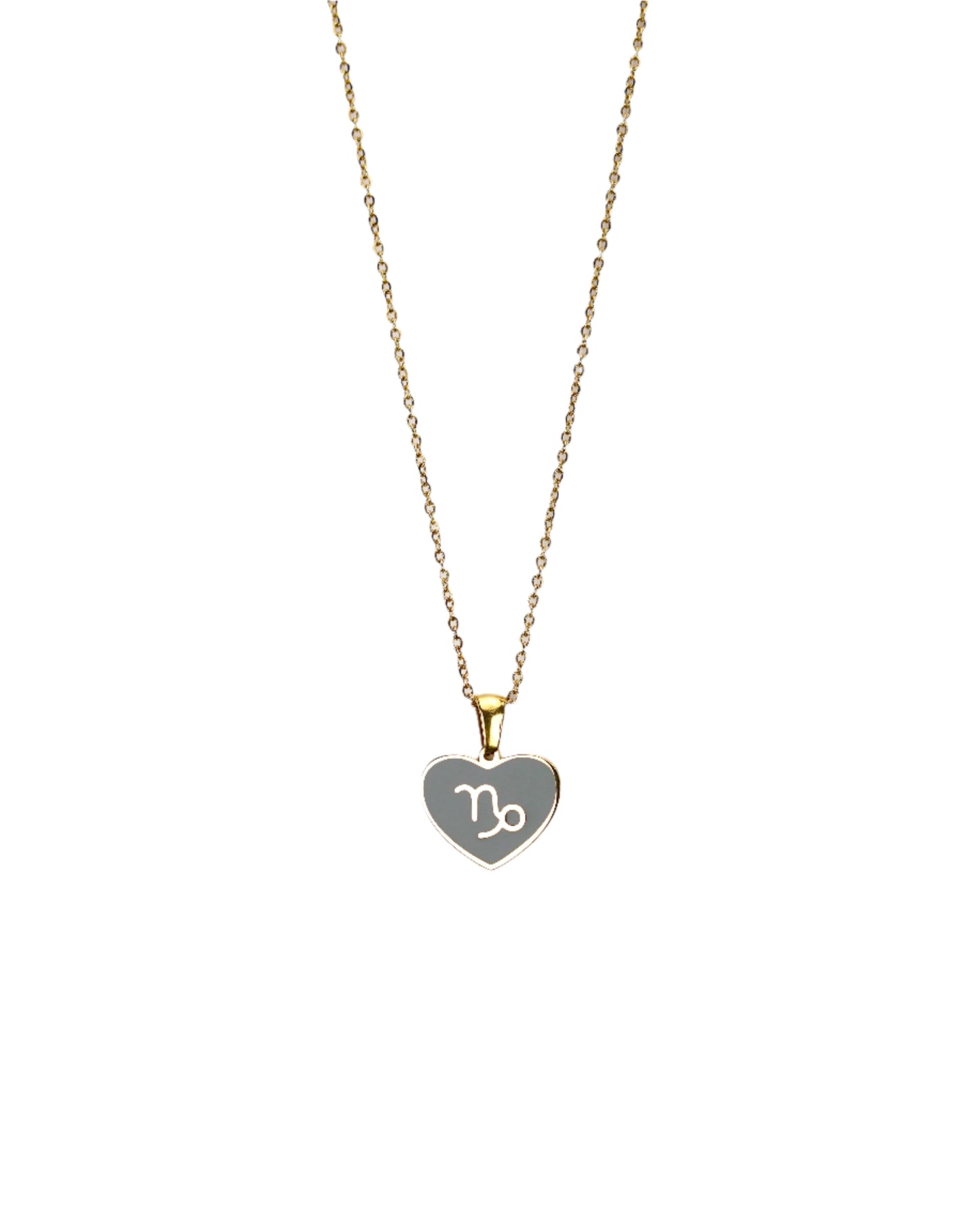 Zodiac Heart Pendant Necklace LUNAR VINES