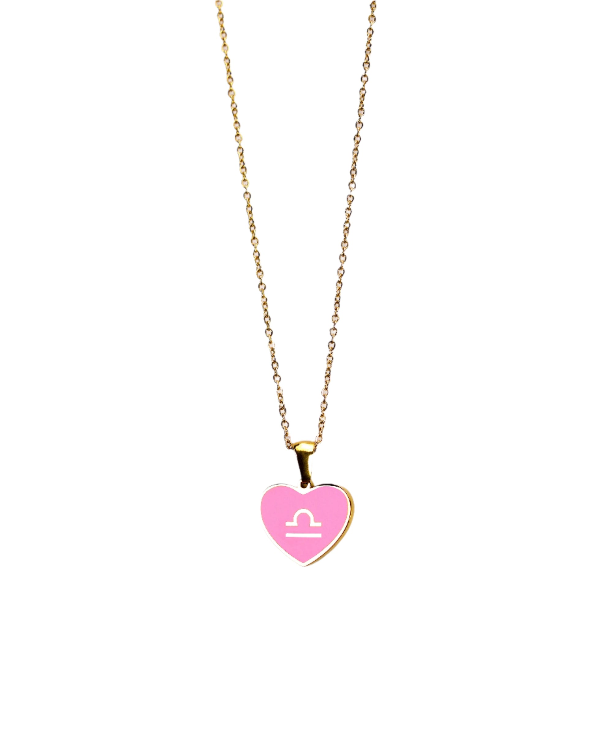 Zodiac Heart Pendant Necklace LUNAR VINES