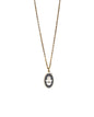 Enamel Hamsa Pendant Necklace LUNAR VINES