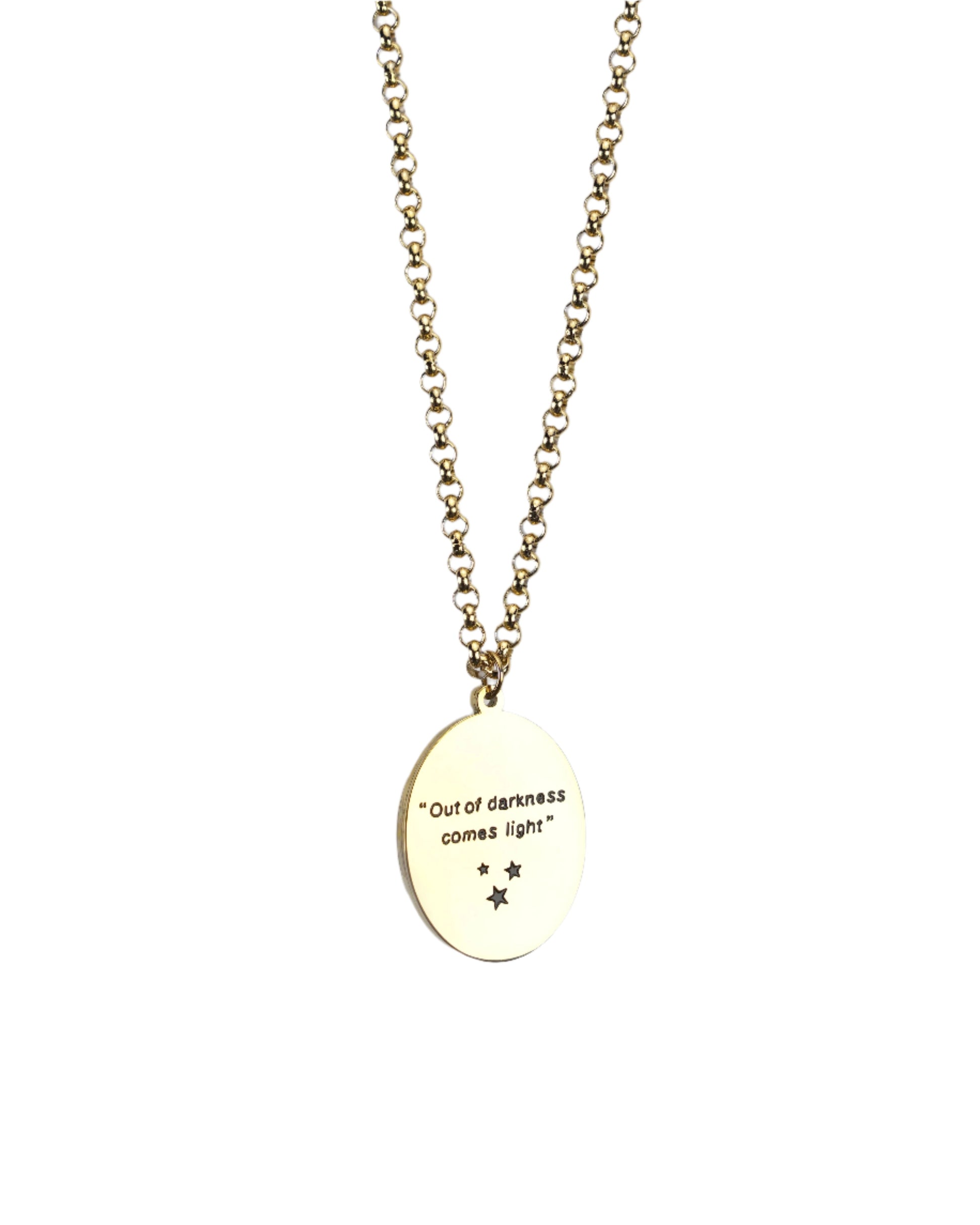 Vintage Zodiac Pendant Necklace LUNAR VINES