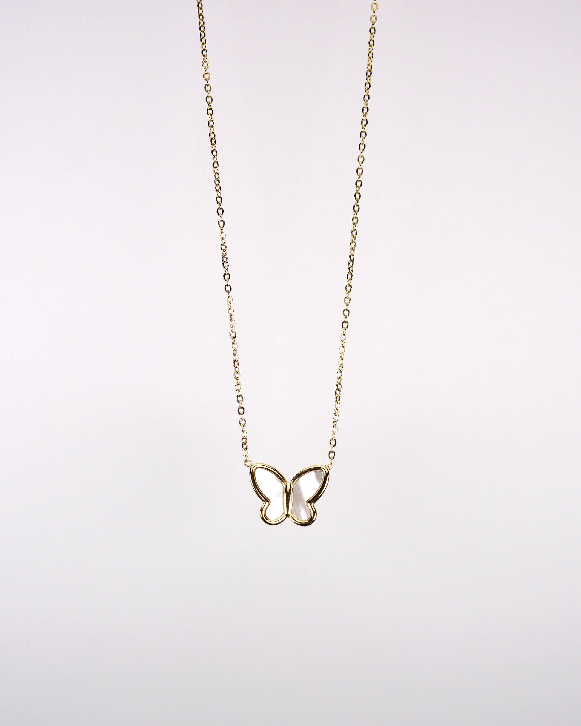 Natural White Shell Jewelry Set LUNAR VINES
