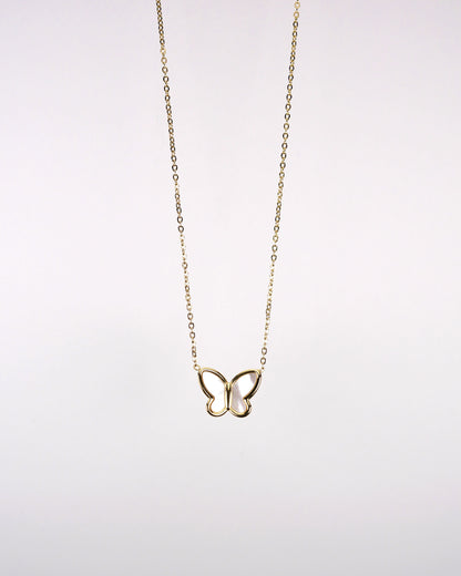 Natural White Shell Jewelry Set LUNAR VINES