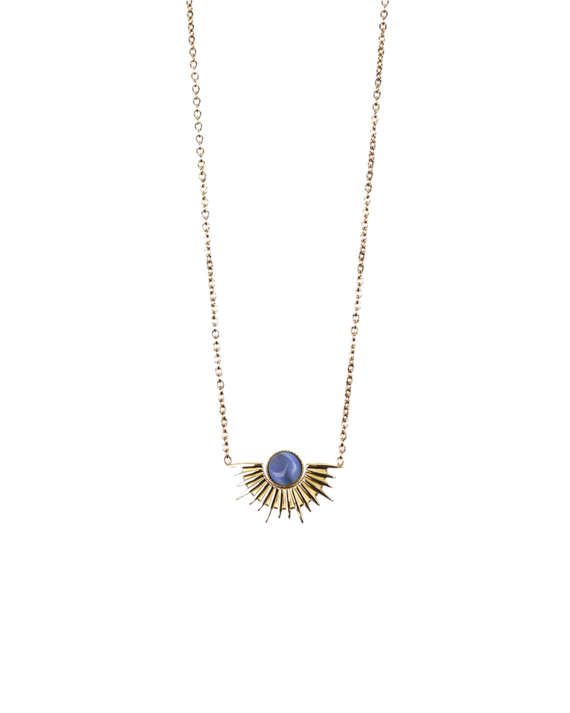 Sunrise Shape Pendant Necklace LUNAR VINES