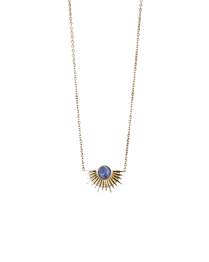 Sunrise Shape Pendant Necklace LUNAR VINES