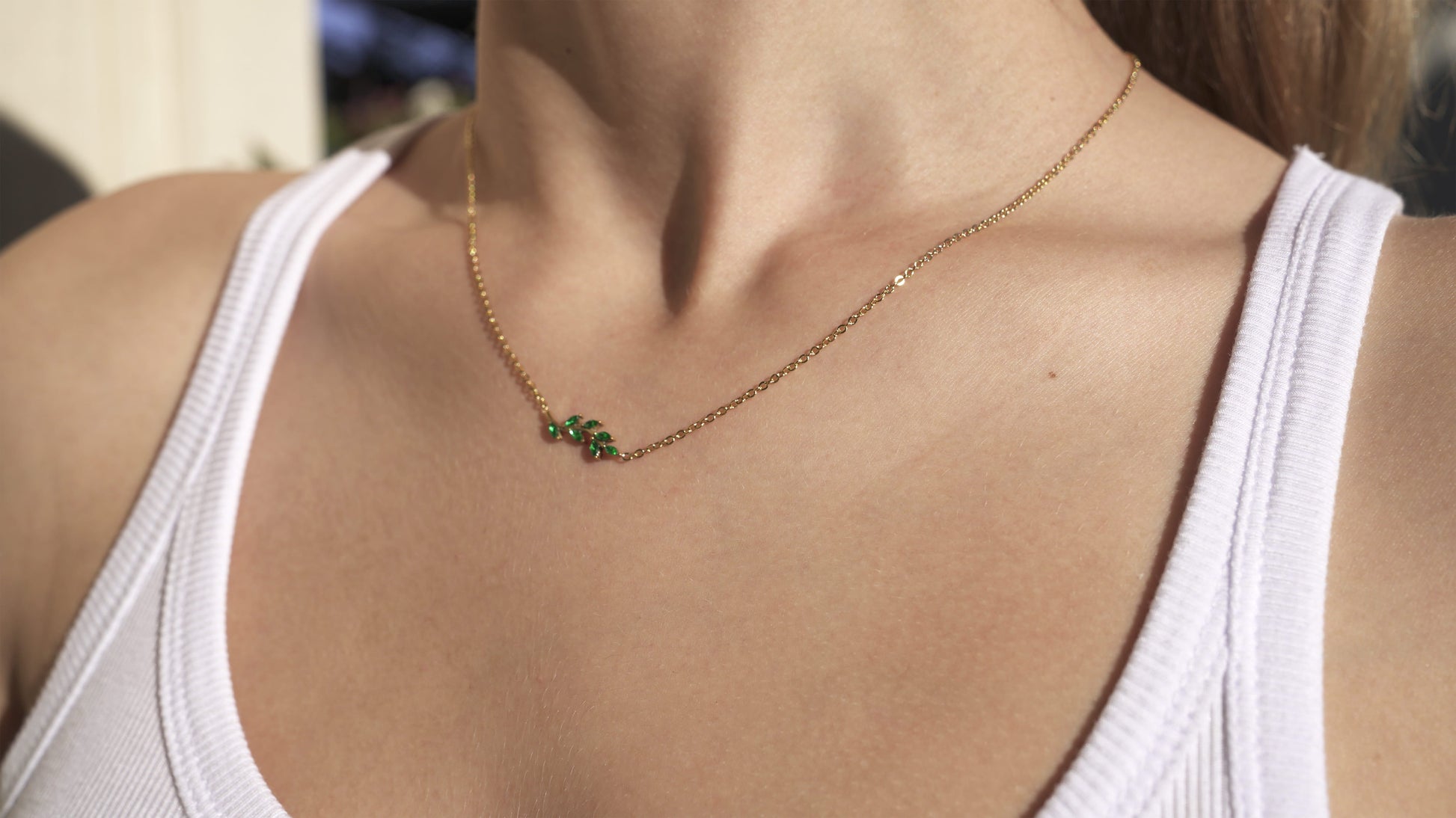 Delicate Tree Branch Design Necklace LUNAR VINES