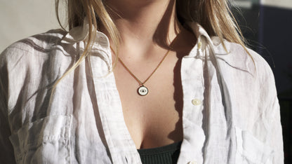 Eye Pendant Necklace LUNAR VINES