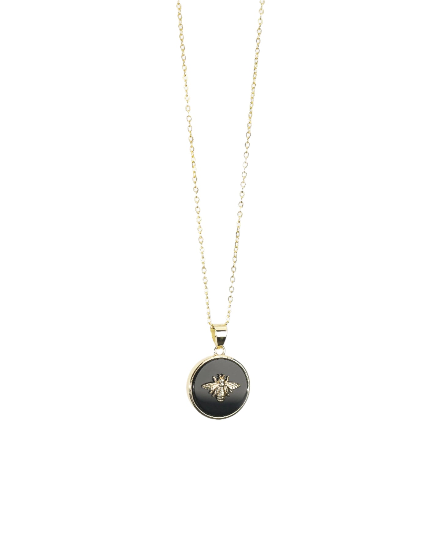Bee Pendant Necklace LUNAR VINES