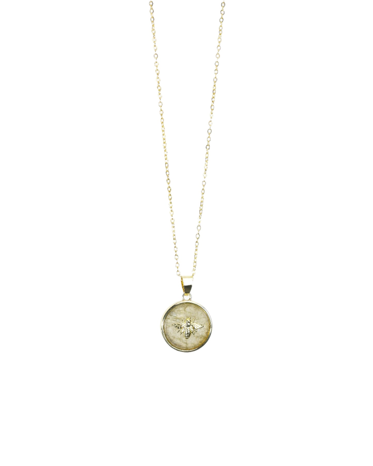 Bee Pendant Necklace LUNAR VINES