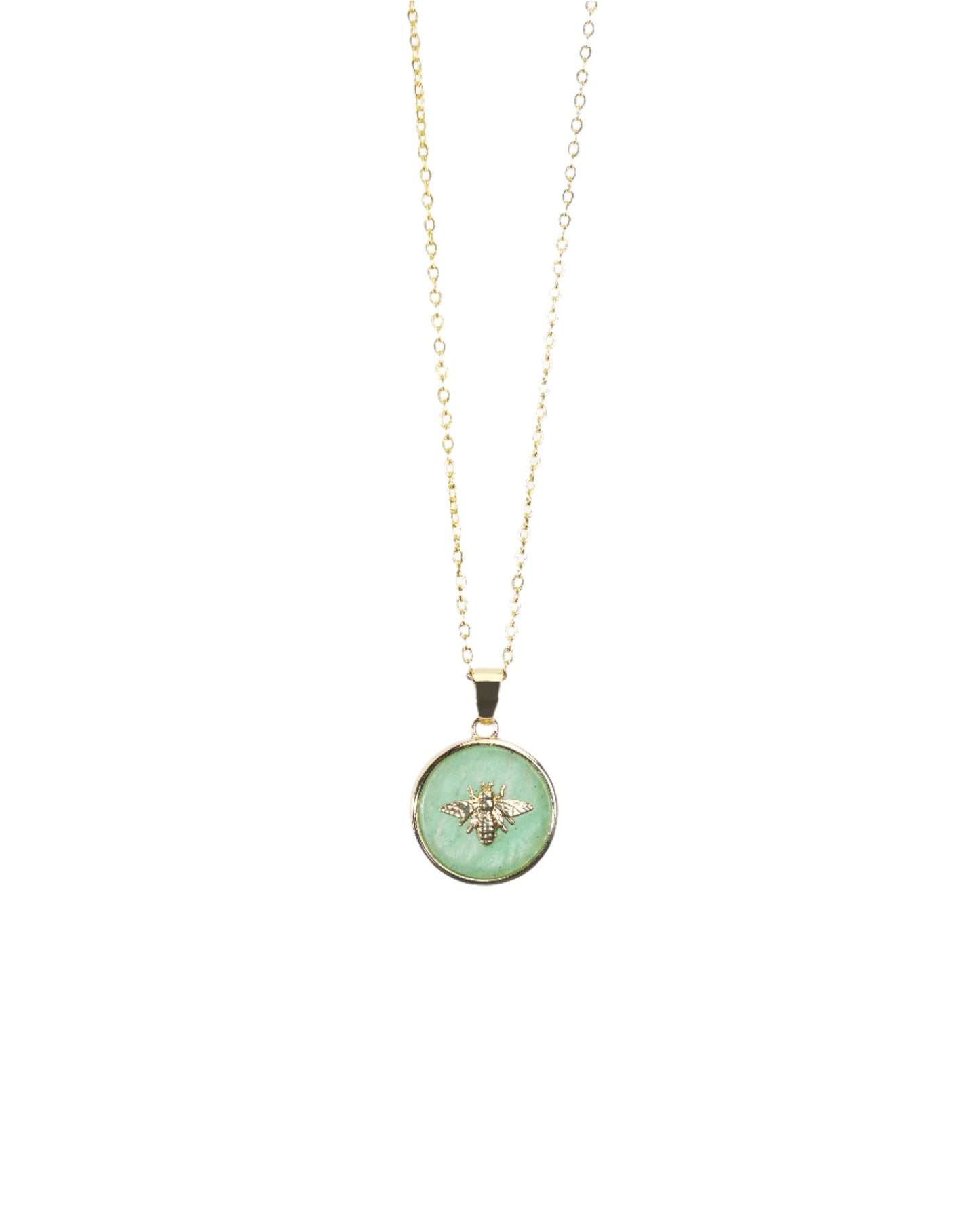 Bee Pendant Necklace LUNAR VINES