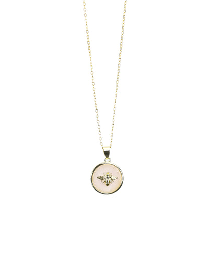 Bee Pendant Necklace LUNAR VINES