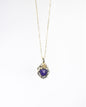 Elegant Flower Pendant Necklace LUNAR VINES