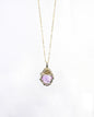 Elegant Flower Pendant Necklace LUNAR VINES