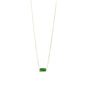 Birthstone Charm Necklace LUNAR VINES