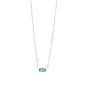 Birthstone Charm Necklace LUNAR VINES