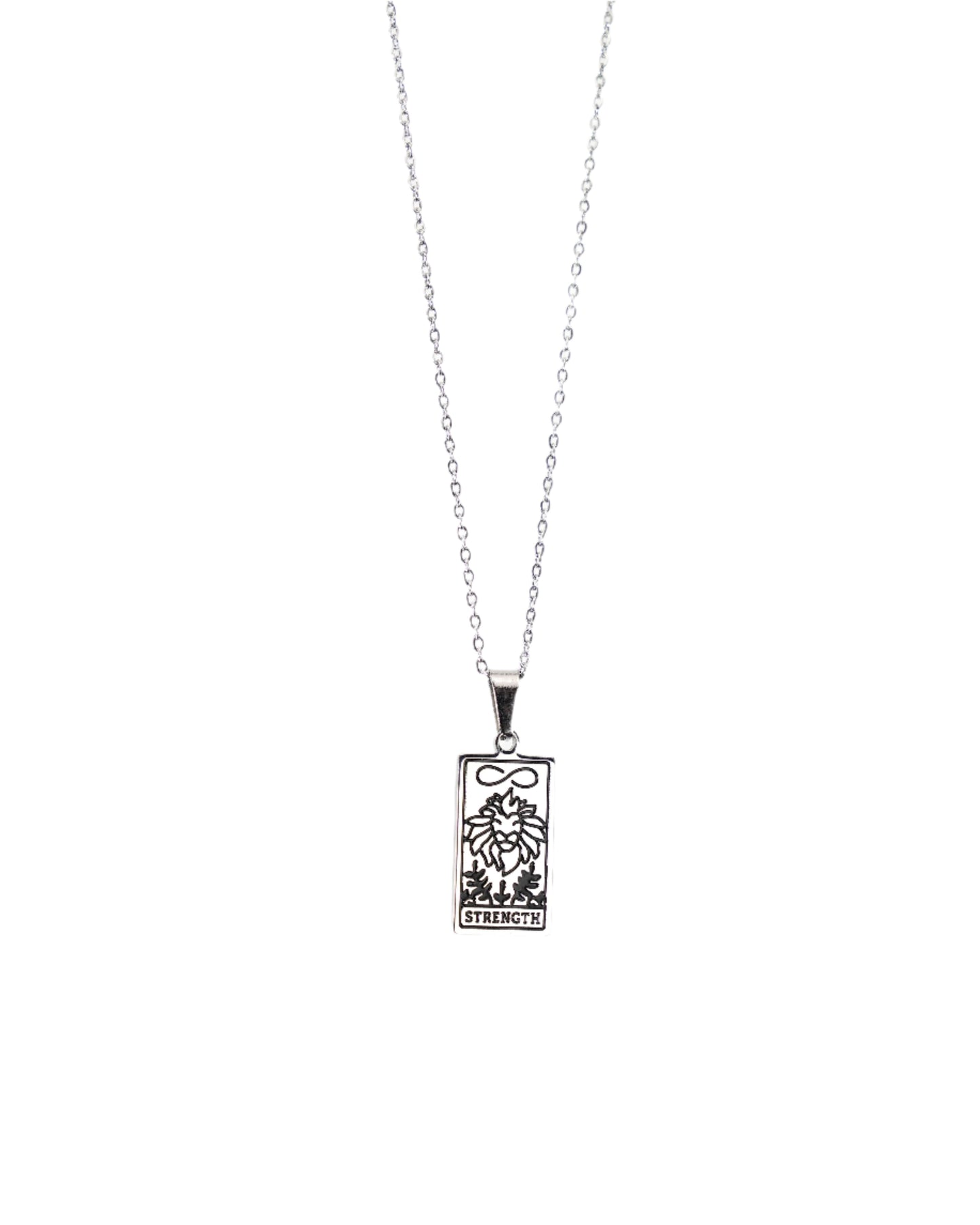 Tarot Card Pendant Necklace LUNAR VINES