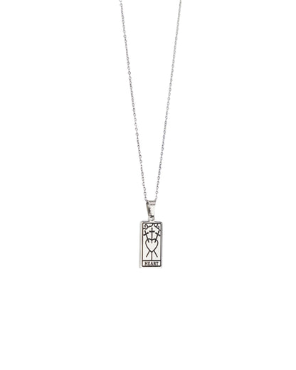 Tarot Card Pendant Necklace LUNAR VINES