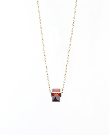 Birth Stone Pendant Necklace LUNAR VINES