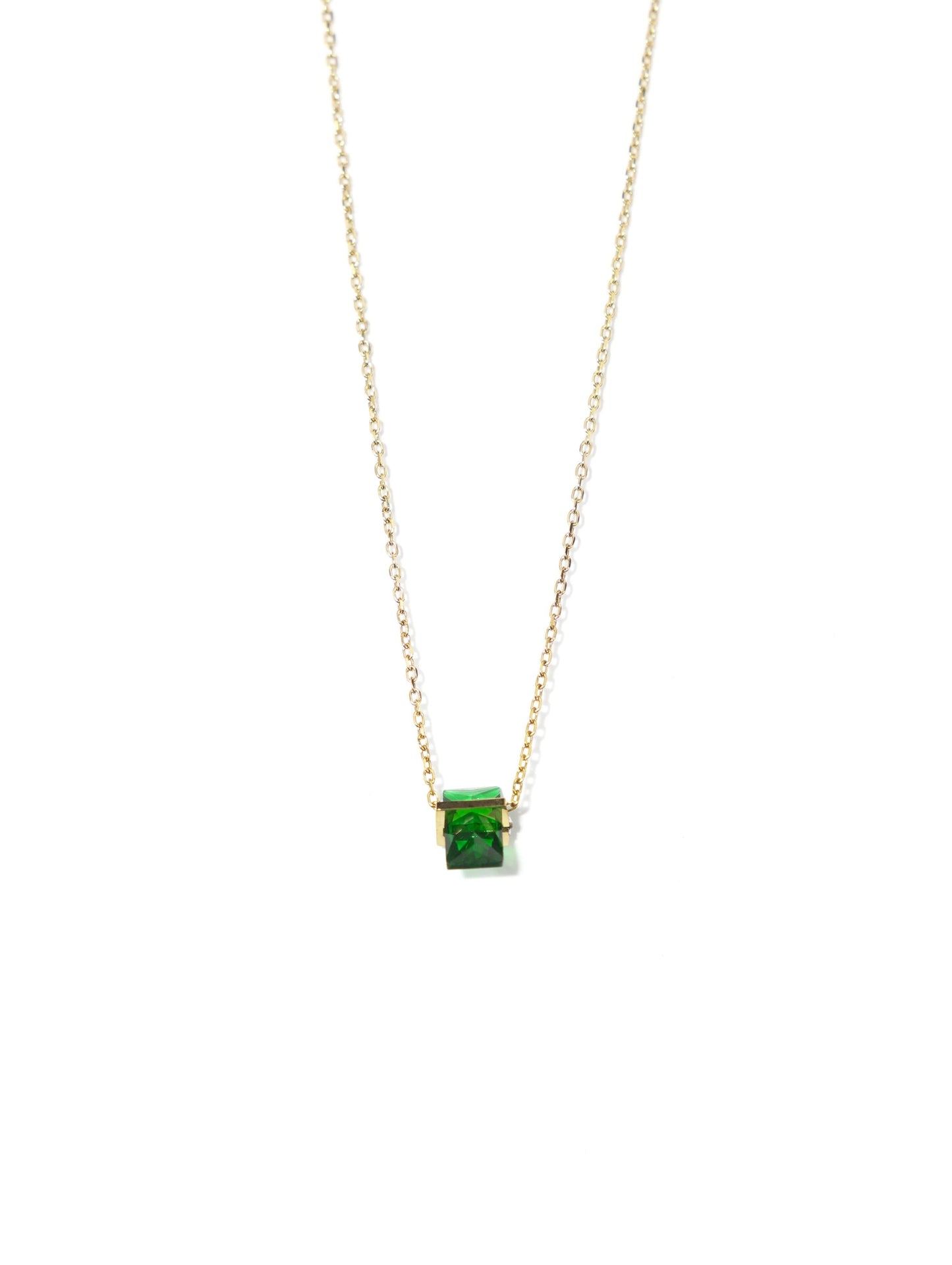 Birth Stone Pendant Necklace LUNAR VINES