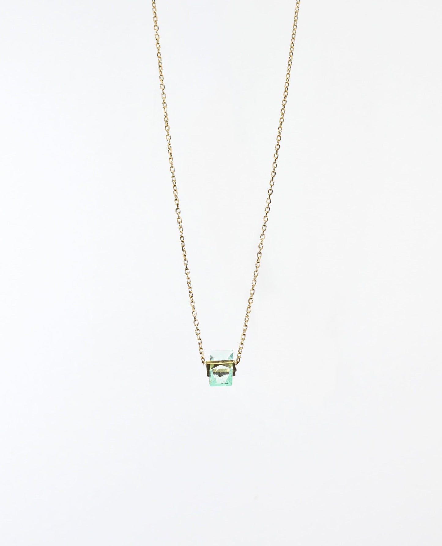 Birth Stone Pendant Necklace LUNAR VINES