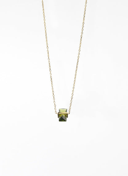 Birth Stone Pendant Necklace LUNAR VINES