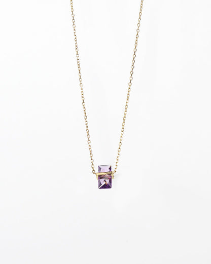 Birth Stone Pendant Necklace LUNAR VINES