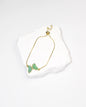 Dainty Butterfly Natural Gemstone Bracelet LUNAR VINES