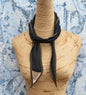 New York New York Linen Neck Scarf Late Sunday Afternoon
