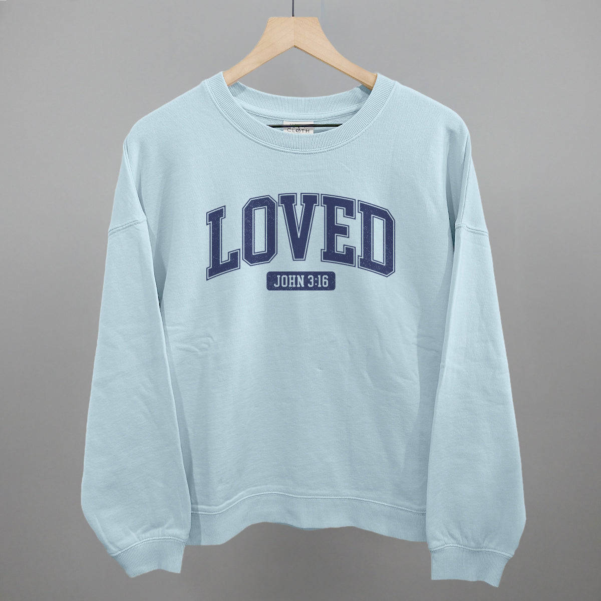 Loved John 3:16 (Navy) Ivy + Cloth
