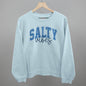 Salty Vibes Arch + Script Distressed Ivy + Cloth