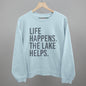 Life Happens. The Lake Helps. Ivy + Cloth