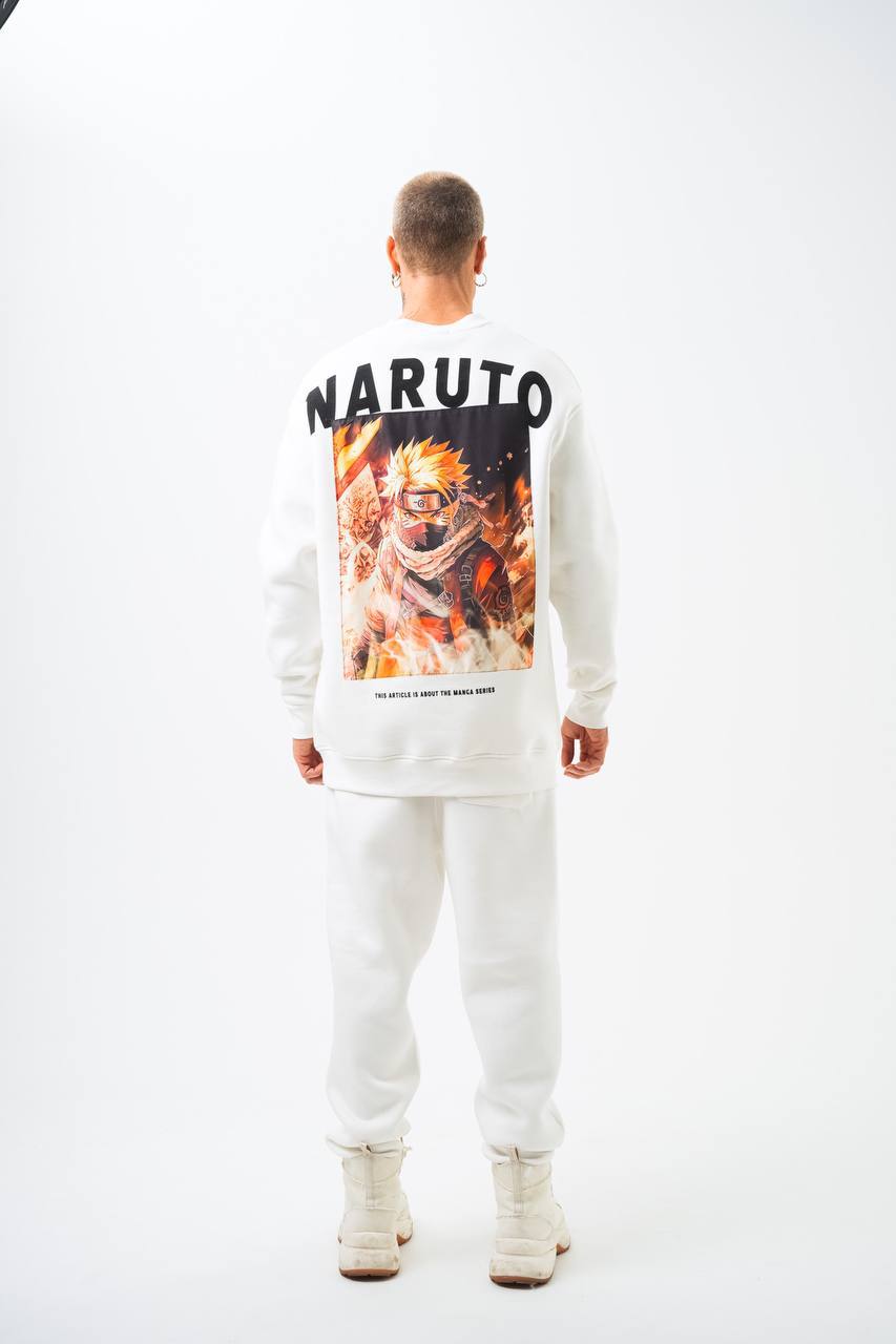 Naruto Oversized Sweatshirt: The Manga Series Collection Withinblack