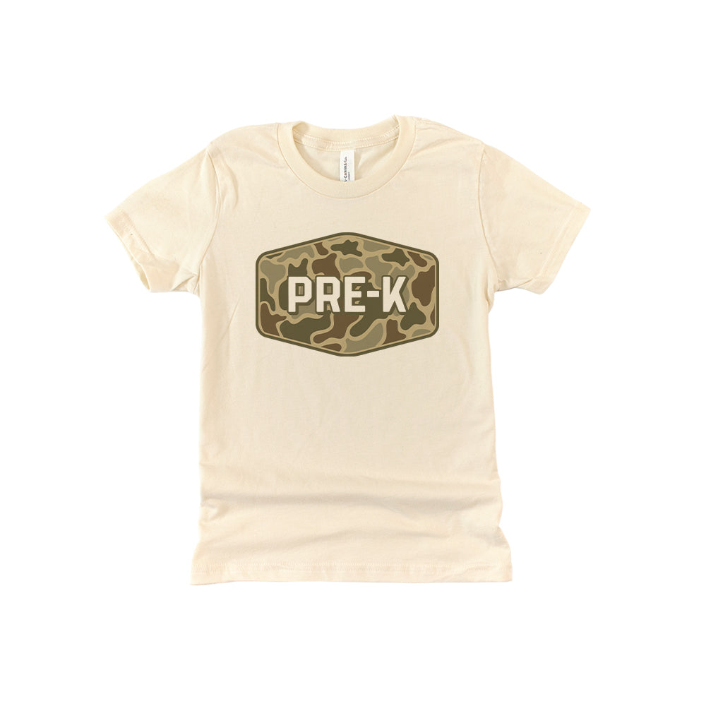 Pre K Duck Camo (Kids) Shield Republic
