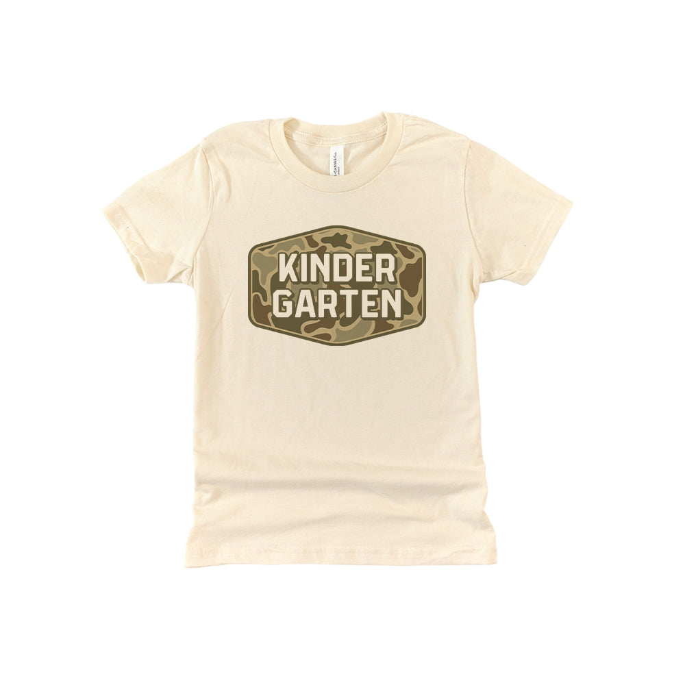 Kindergarten Camo (Kids) Shield Republic