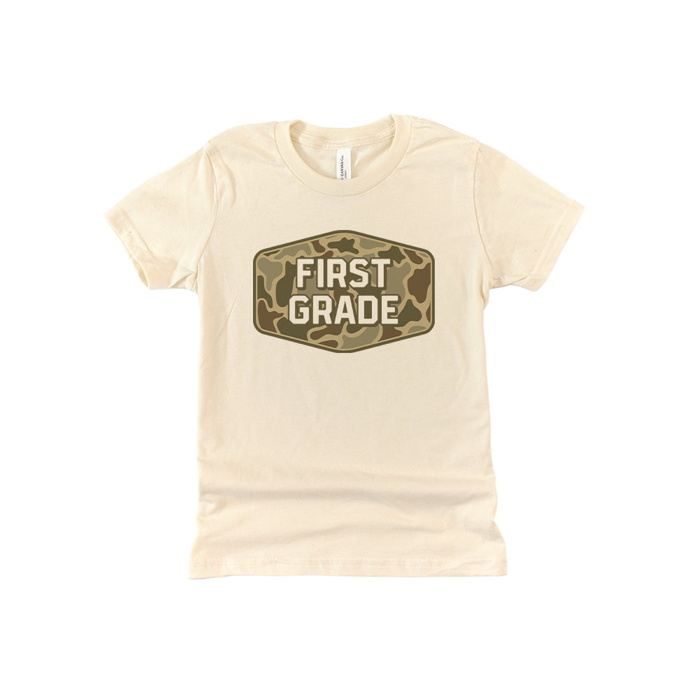 First Grade Duck Camo (Kids) Shield Republic