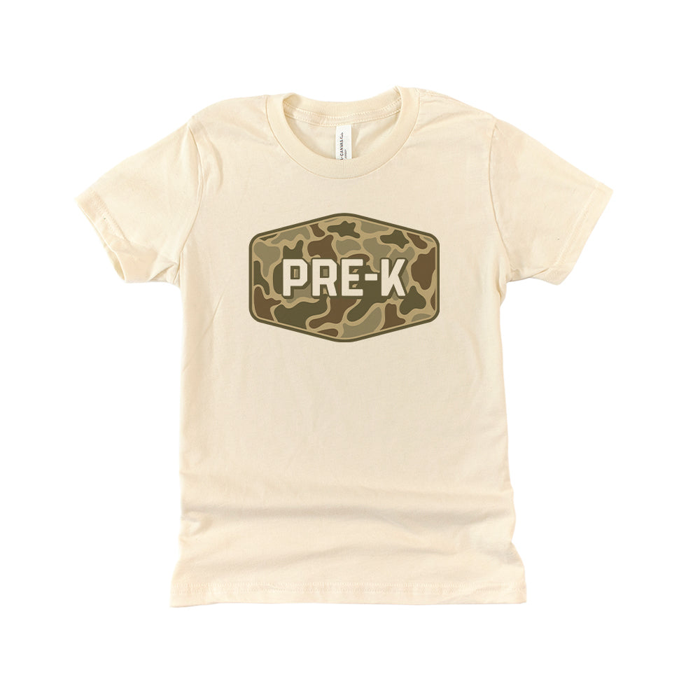 Pre K Duck Camo (Kids) Shield Republic