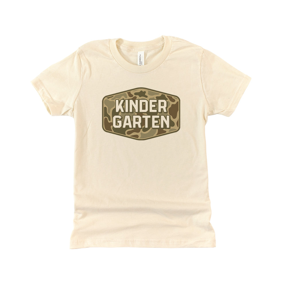 Kindergarten Camo (Kids) Shield Republic