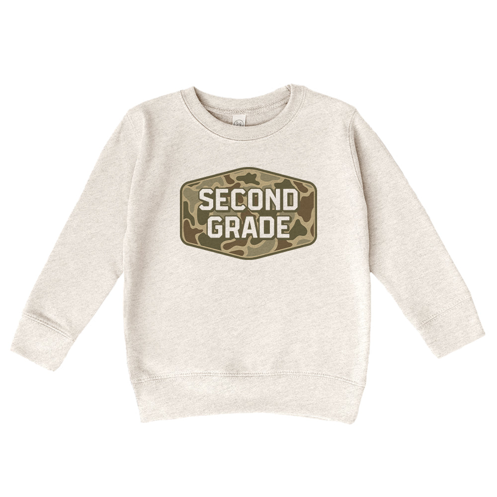 Second Grade Duck Camo (Kids) Shield Republic