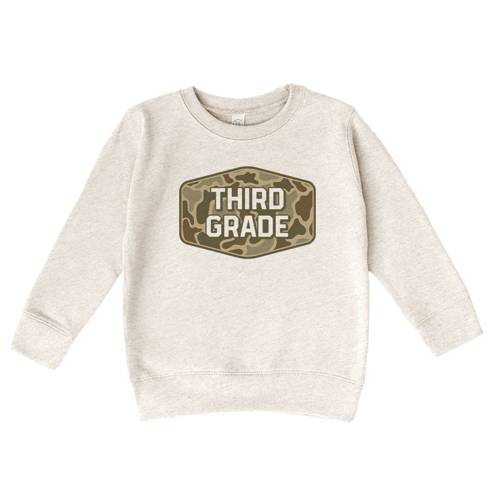 Third Grade Duck Camo (Kids) Shield Republic
