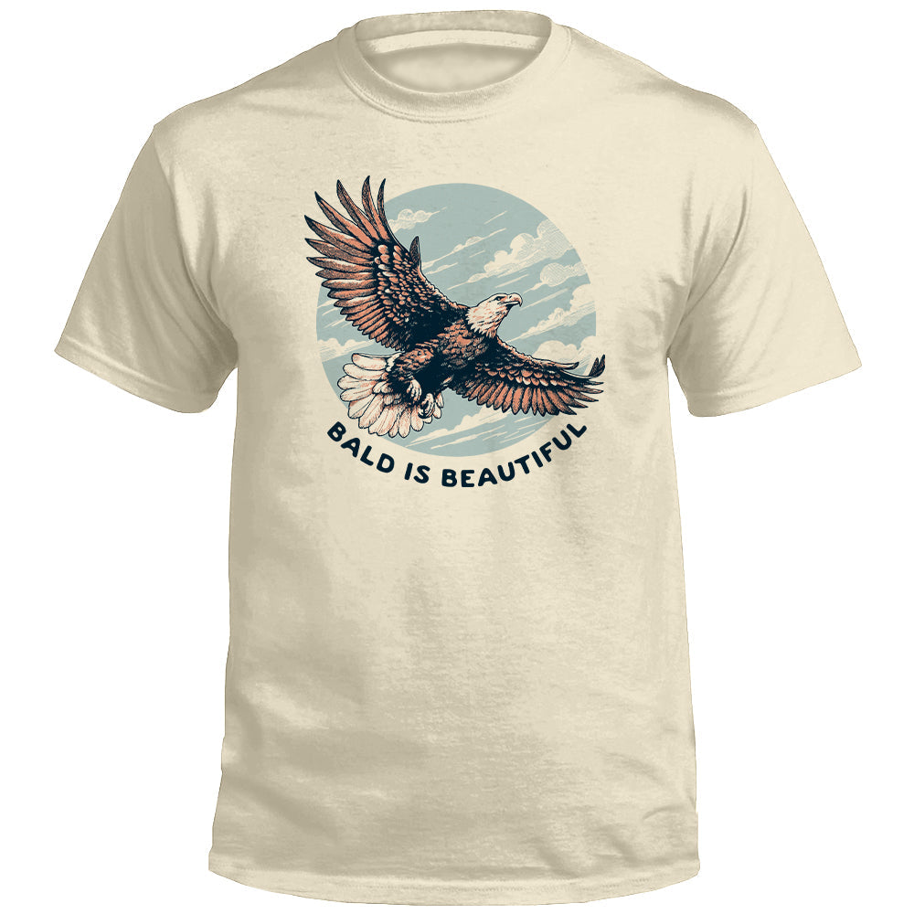 Bald Is Beautiful (Front) Shield Republic