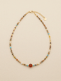 Natural Stone Boho Jewelry Choker Necklace
