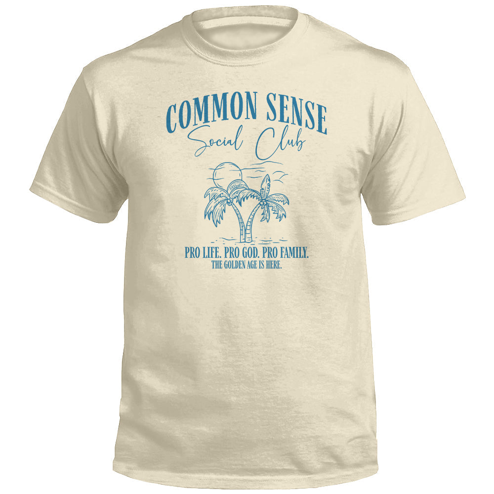 Common Sense Social Club (Front) Shield Republic