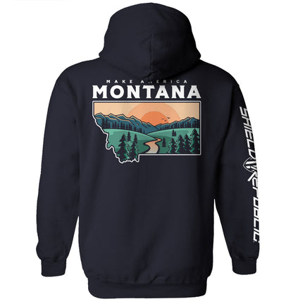 Make America Montana Shield Republic