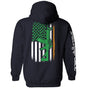 AR15 Irish American Flag (Back Print) Shield Republic