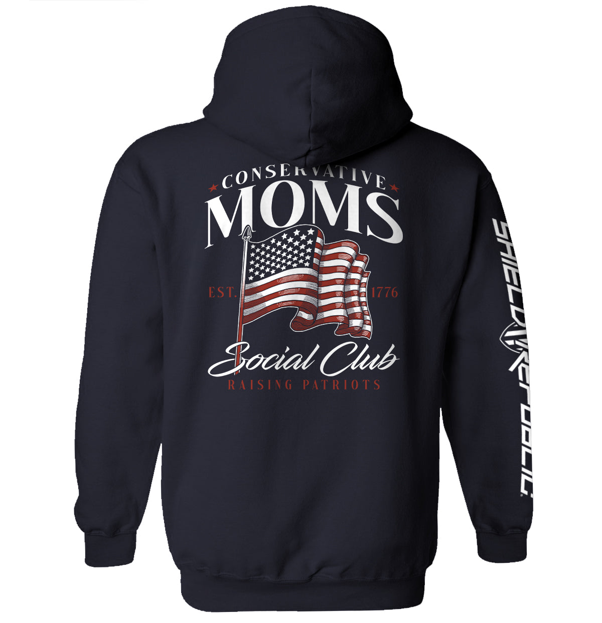 Conservative Moms Social Club Shield Republic