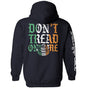 Don't Tread On Me Irish (Back Print) Shield Republic