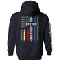 One Nation Under God First Responder Flag Shield Republic