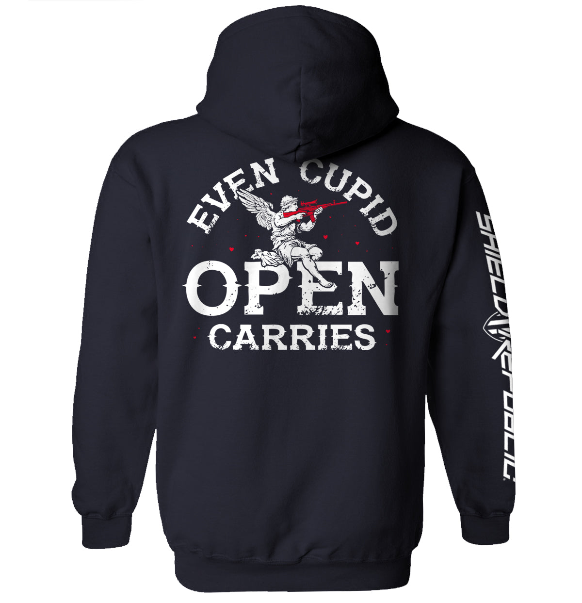 Even Cupid Open Carries Shield Republic